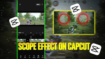 Scope effect on capcut 🥵 || Capcut tutorial || Android edit || SD TOM GAMING