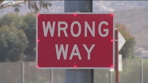 All lanes of I-8 West to close for Wrong Way Driver Sensor testing