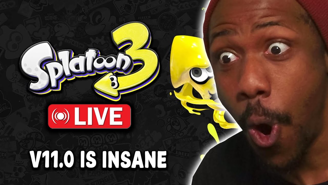 SPLATOON 3 VER 11.0 IS STILL INSANE | 🔴LIVE