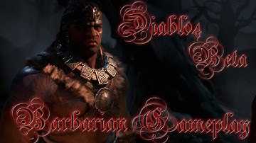 Diablo 4 Barbarian Early access beta  [552-600] PC PVE Livestream part 2