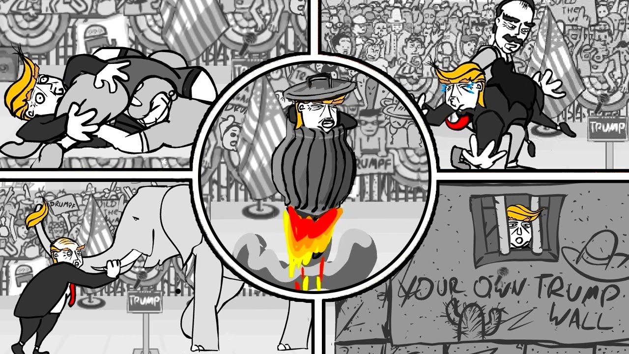 Whack The Trump – All Animations Showcase