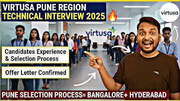 Virtusa Pune Interview Candidates Experience 2025 | Technical Interview Questions | Offer Confirmed