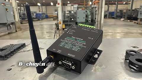 Bộ Chuyển Đổi RS232/485 sang WiFi Ethernet - Giải Pháp Cập Nhật Từ Xa Cho Siemens HMI | Valtoris
