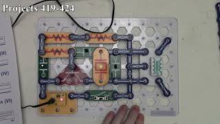 ELENCO Snap Circuits Projects 409 - 430