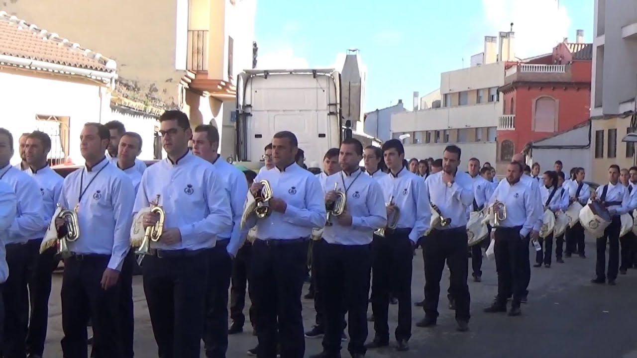 Banda Borriquillo úbeda,  pasacalles en Domingo de Ramos por la mañana