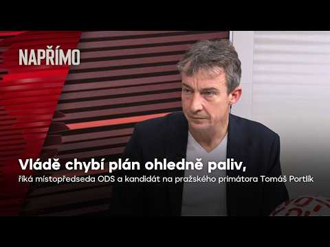 Portlík: Ceny paliv mohou ještě růst. Vládě chybí dlouhodobý plán | Napřímo