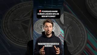 🚨 Mark Cuban liquide 80% de ses Bitcoins