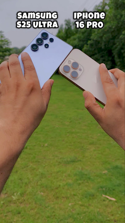 Samsung S25 Ultra Vs Iphone 16 Pro Video Stabilization Test #shorts