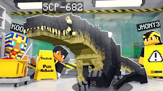 SE ESCONDA DO SCP-682 no MINECRAFT! ‹ Koow ›