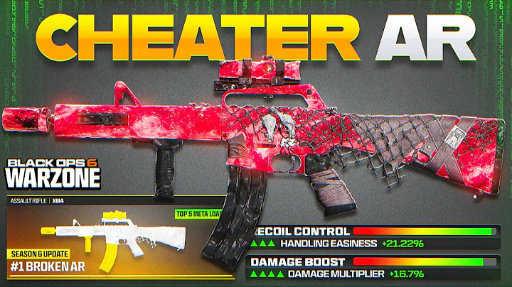 the *NEW* #1 BEST NO RECOIL AR META LOADOUT for BO6 WARZONE! (Best XM4 Meta Loadout in Warzone 3)