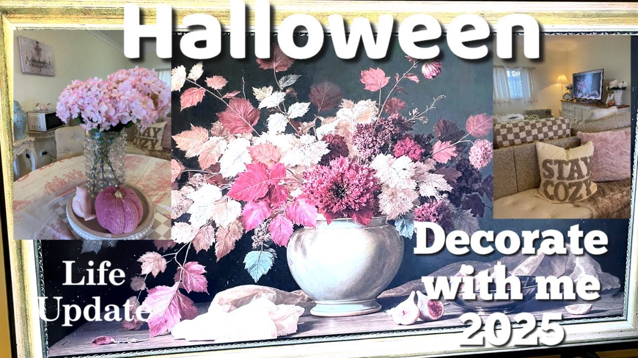 HALLOWEEN DECORATE WITH ME 2025 | LIFE UPDATE