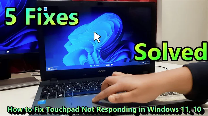 How to Fix Touchpad Not Responding in Windows 11, 10
