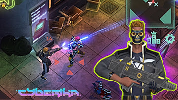 Cyberika - Gameplay Walkthrough Part 40 - Workwick: Eliminate Credo (iOS, Android)