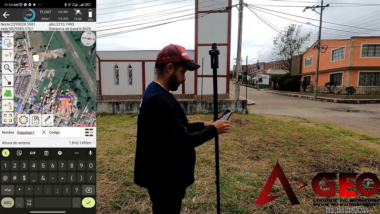 SUNNAV RTK R10 EL GNSS ROVER PORTABLE