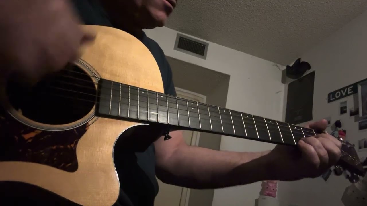 Strumming embellishing ￼ around