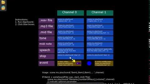 AlgoSound Test Scene