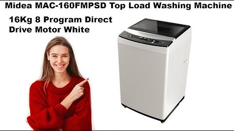 Midea MAC-160FMPSD Top Load Washer