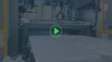 PulPac Modula producing Dry Molded Fiber lids