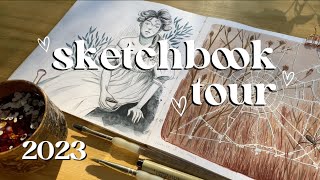 Sketchbook Tour 2023 | The Diggingest Girl |