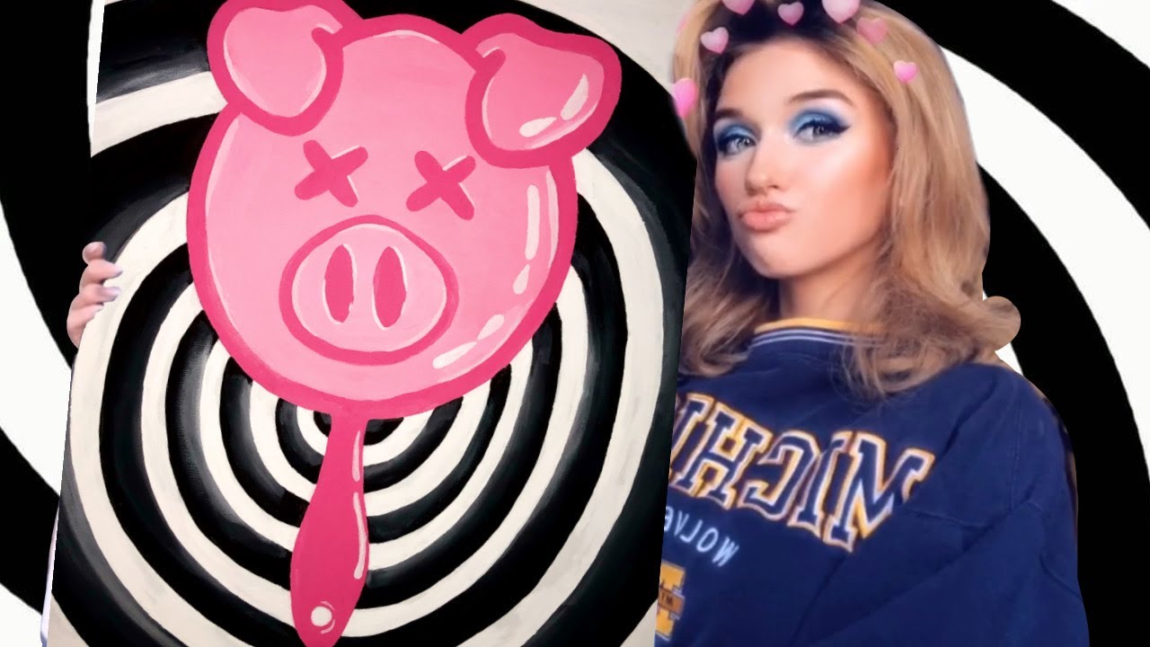 Painting SHANE DAWSON'S Pig Mirror! 🐷 YouTube