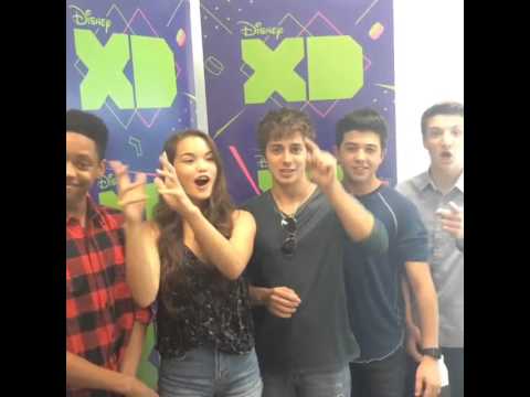 Billy Unger Tj Williams Cameron Boyce Mighty Med Cast Youtube