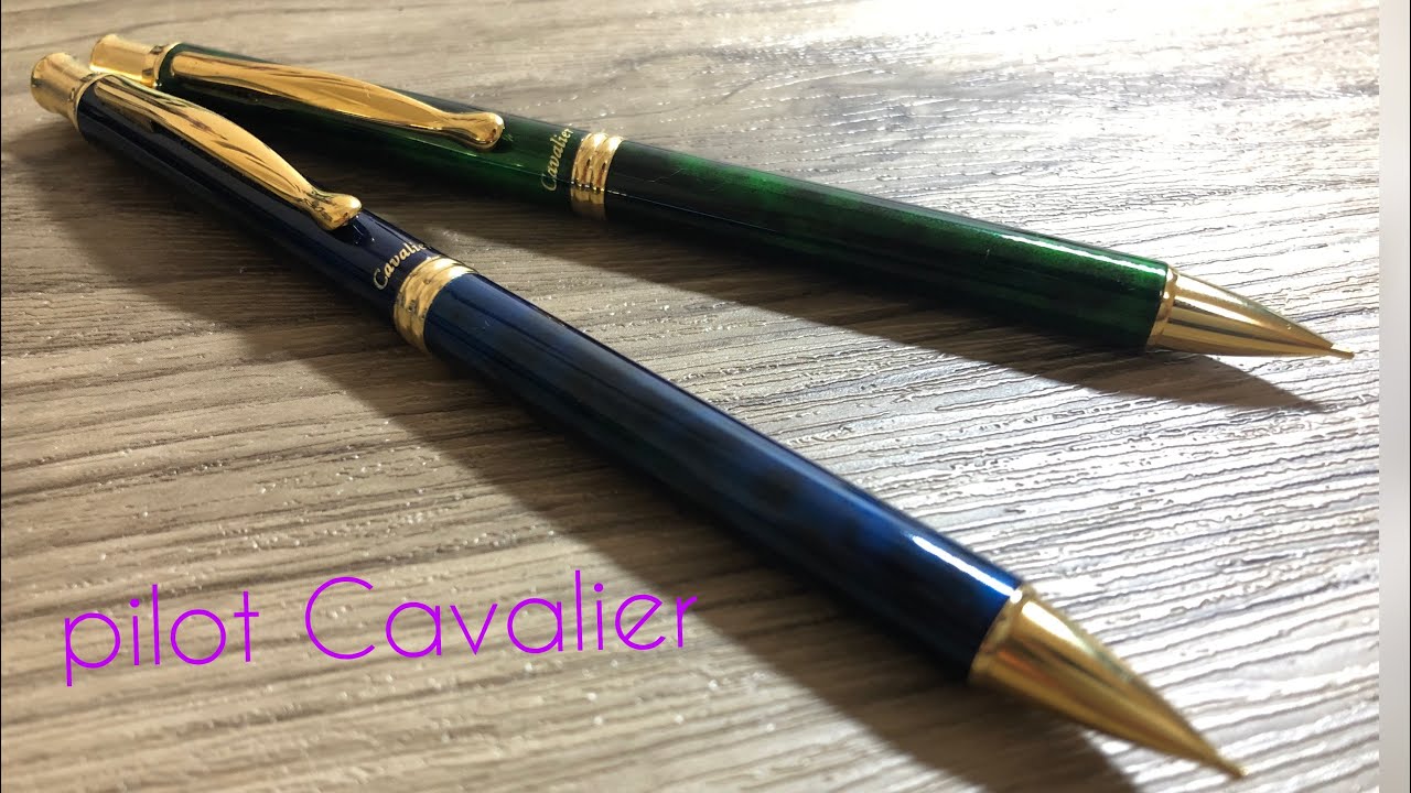 pilot cavalier カヴァリエ紹介 【美しいシャーペン】 - YouTube
