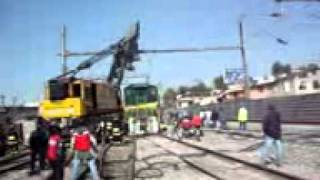 Choque de trenes en tlalne 2