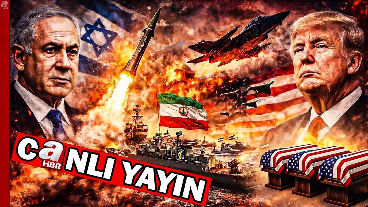 ABD / İsrail - İran Savaşında 6. Gün! Savaş Sahasında Neler Oluyor? 🔴 A Haber #Canlı Yayın ᴴᴰ