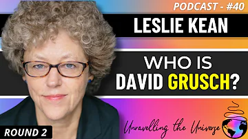 Leslie Kean on David Grusch (UFO Whistleblower): Non-Human Intelligence, Recovered UFOs, UAP, & more