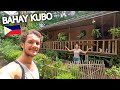 STAYING IN A FILIPINO NIPA HUT (BAHAY KUBO) PUERTO PRINCESA 🇵🇭 PALAWAN