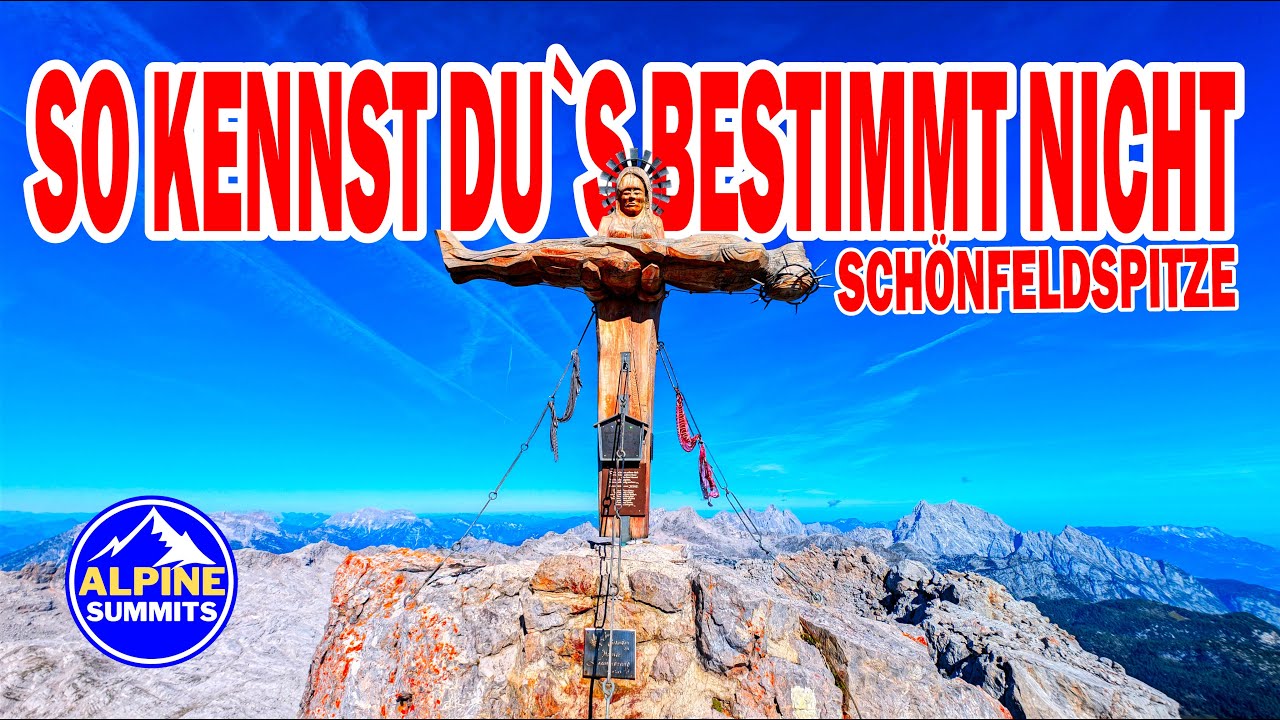 SCHÖNFELDSPITZE Westgrat | SO KENNST DU`S BESTIMMT NICHT #bergsteigen #berchtesgaden #alpinesummits