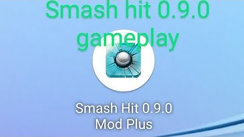 Smash hit version 0.9.0 Mod gameplay (link in description)