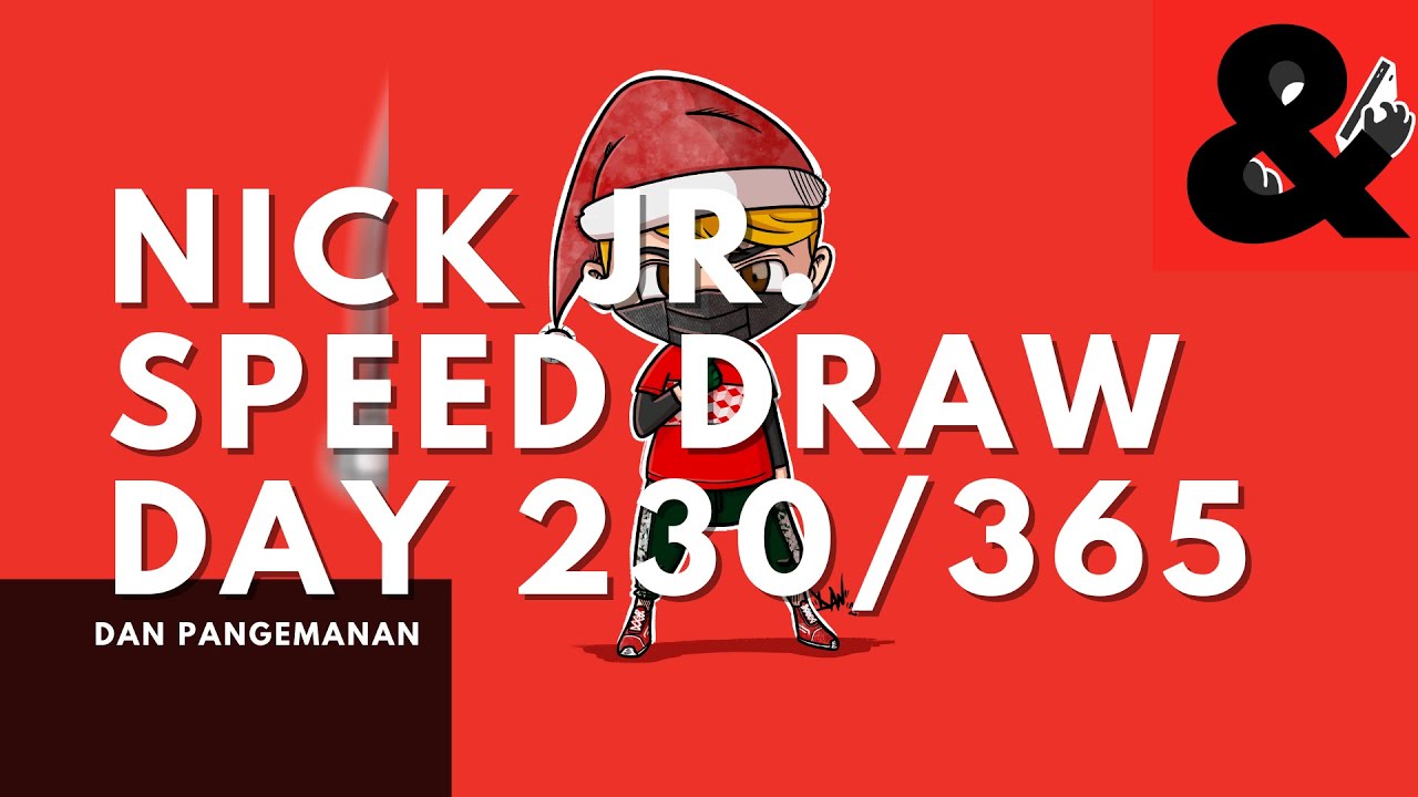 Nick Jr Speed Draw Day 230 365 Youtube