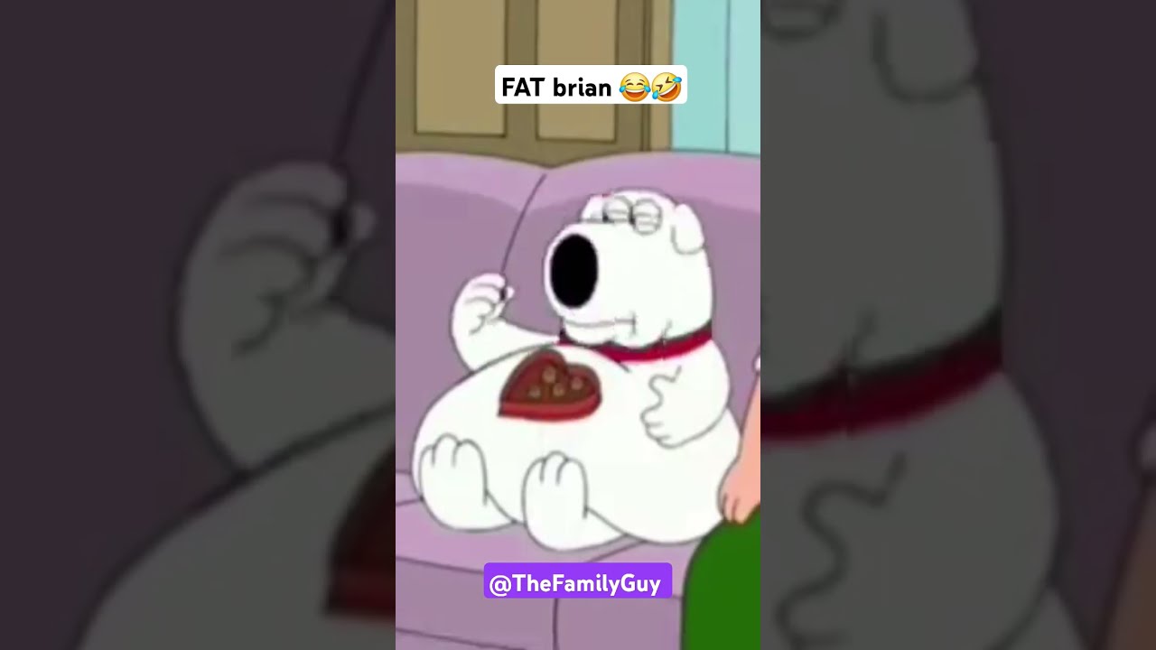 Brian Loves Chocolate And Is FAT Familyguy Familyguyclips Fyp