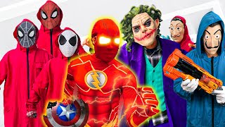 SUPERHERO's Story | Rescue Hostage The FLASH Now ! From JOKER ?? ( Mansion Battle ) By FLife vs