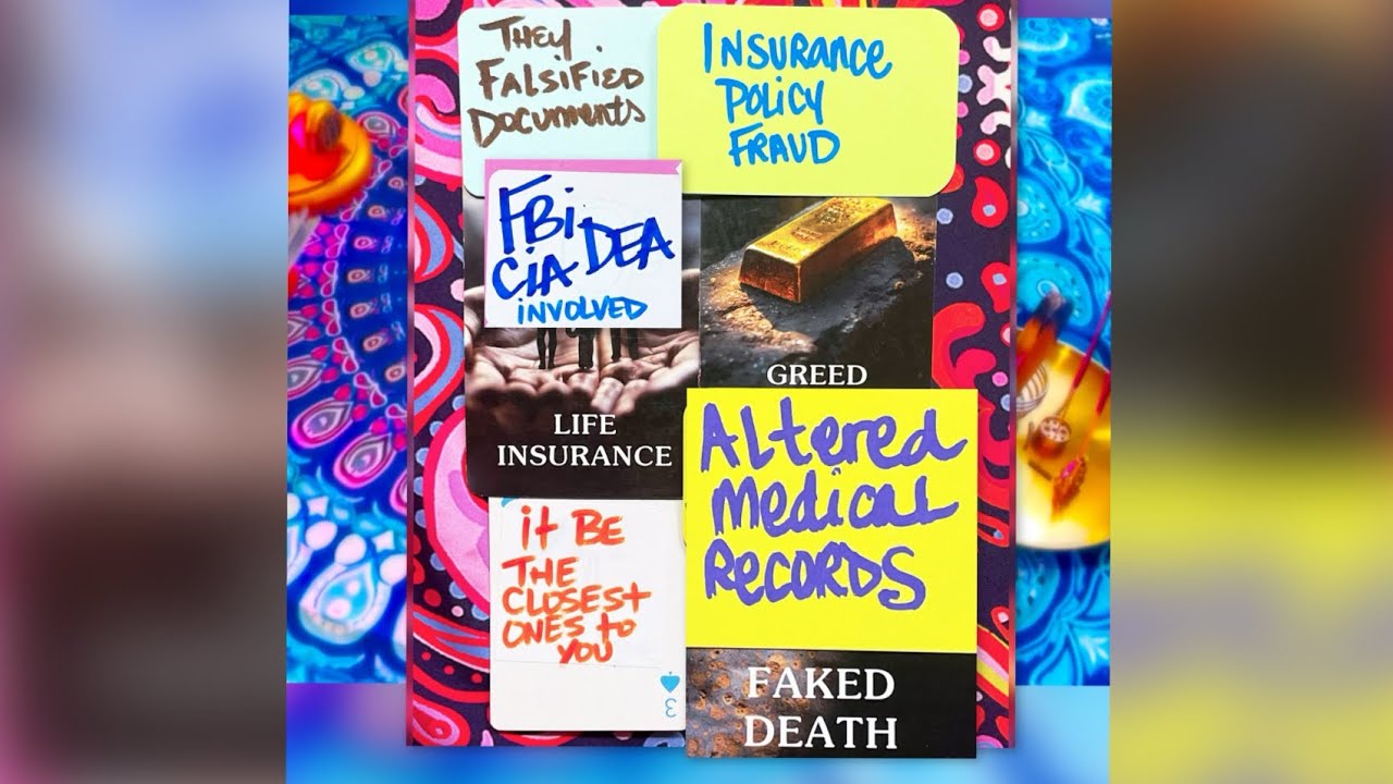 LIFE INSURANCE POLICY,FAKE DEATH CERTIFICATE OF U,PUT MONEY ON YOUR HEAD,ALTERD MEDICAL RECORDS&more