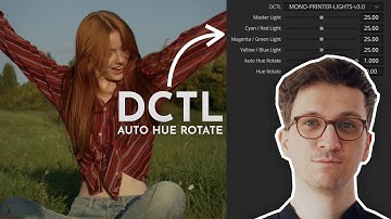 I Reinvented Printer Lights in DaVinci Resolve – With Auto Hue Rotate