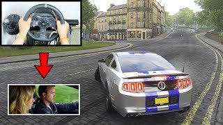 Forza Horizon 4 Toby Marshall Ford Mustang Shelby (Steering Wheel + Shifter) Need For Speed Gameplay