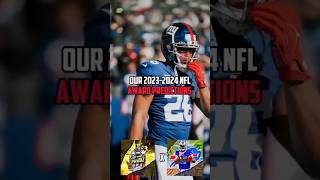 Our 2023-2024 NFL Award Predictions Wollab With @Allen_goatfrfr #nfl #football #shorts