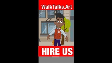 Adobe Character Talking Walking Animation #shorts