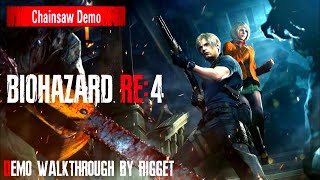 Resident Evil 4 Remake Chainsaw Demo Прохождение