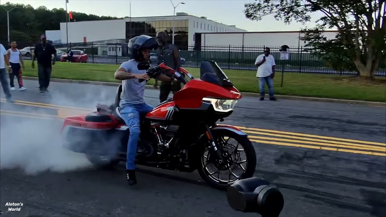 Harley-Davidson BIG MOTOR street racing Atlanta, Ga