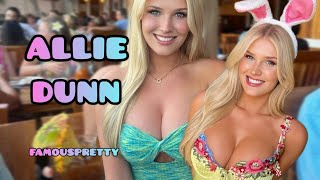 Allie Dunn Bikini model and natural Beauty - Biography 💋😍😘