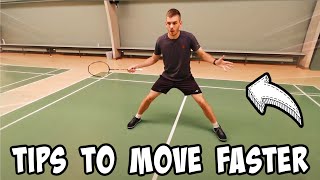 Secrets to MOVE fast and CORRECT in Badminton  Exercises, Tips and Technique