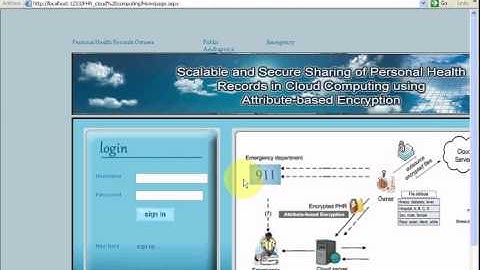Scalable and Secure Sharing of Personal Health Records-PASS 2012 IEEE Projects