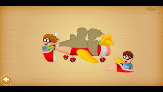 🛩️ Flying Airplane Puzzle 🧩 with Spoken Vehicle Name - 690 Puzzles for Preschool Kids Walkthrough screenshot 5