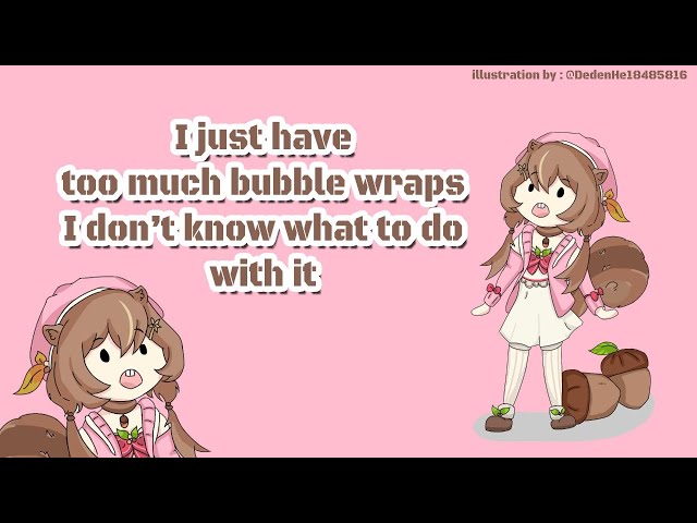 【hololiveID】I just have too much bubble wraps I don't know what to do with it【Ayunda Risu】のサムネイル