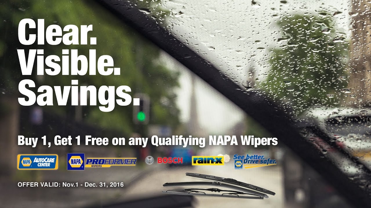 Napa Wiper Blade Replacement Chart