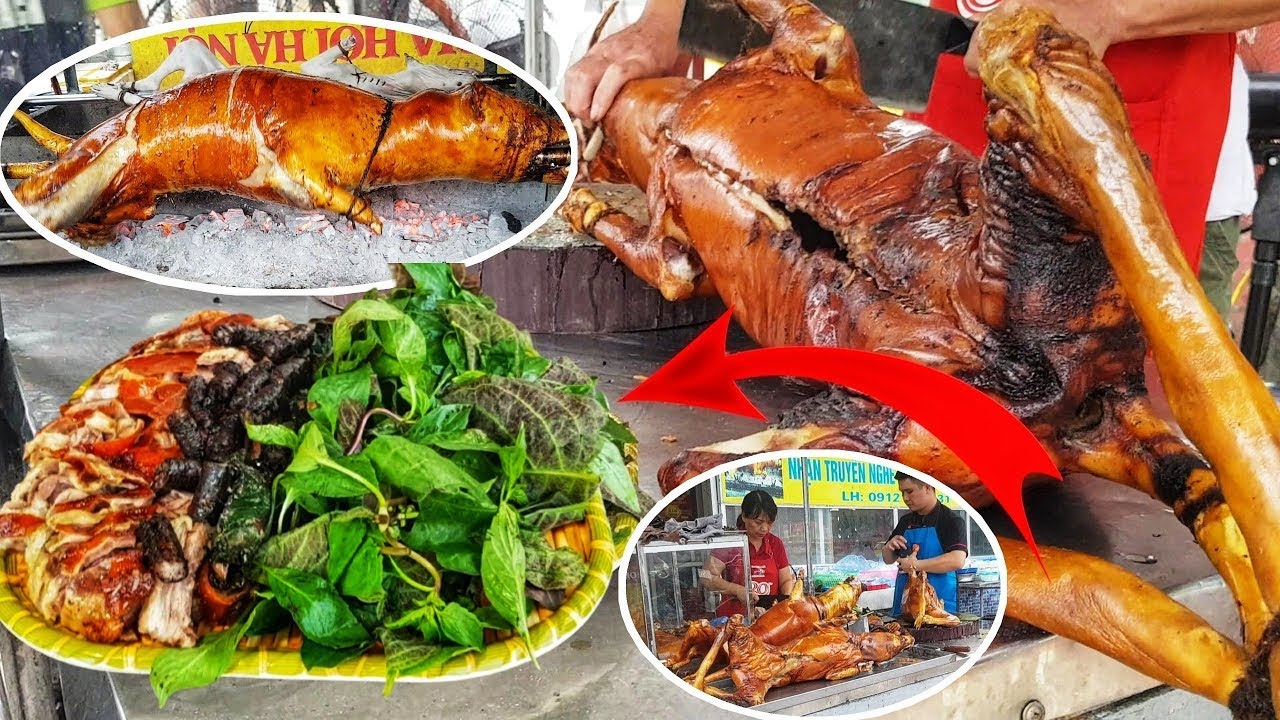 Food VN Review - Quán Thịt Chó Quay Bán Nhiều Nhất VN Nổi Tiếng Thơm ...
