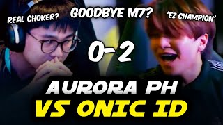 Aurora Ph Were Undefeated And Untouchableuntil They Faced Onic Id And Everything Instantly Crumbled